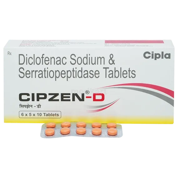 cipzen d tablet 10's